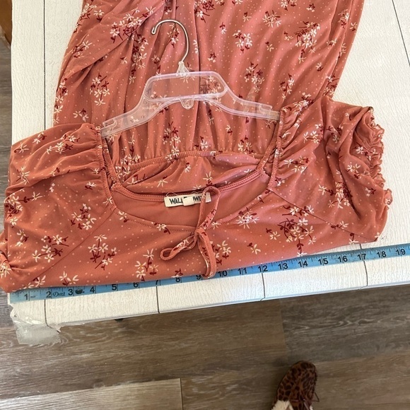 Wallflower Large Floral dress mauve pink - Picture 9 of 9